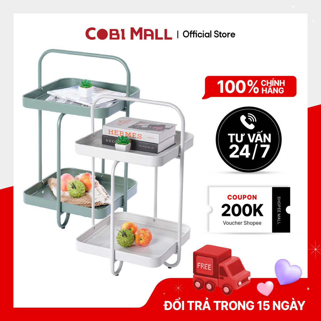 Kệ góc hai tầng Gardenia - cobi home