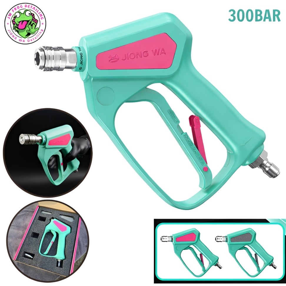 S.úng Xịt Áp Lực JIONG WA WJ03 300BAR | Trợ Lực Nhẹ Tay | Chống Xoắn 360° | Inox 304 - WJ03