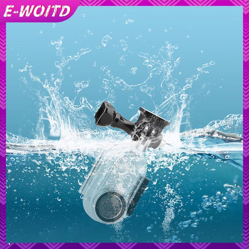 E-WOITD Insta360 GO 2 Vỏ chống nước trong suốt 30M Khung bảo vệ lặn cho Insta 360 Go2 Vỏ bảo vệ lặn 