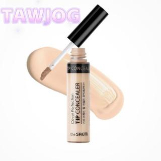 TAWJOG 3 Màu Kem Che Khuyết điểm The Saem Cover Perfection Tip Concealer 6.5g