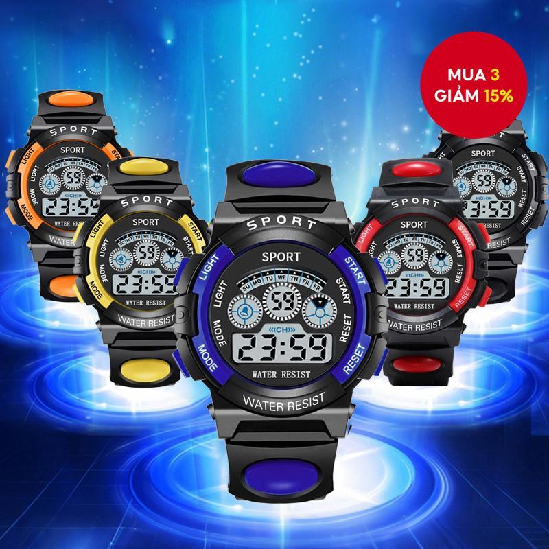 Đồng hồ điện tử thể thao NTR-D22 dành cho trẻ em Đồng hồ đeo tay kỹ thuật số nam và nữ