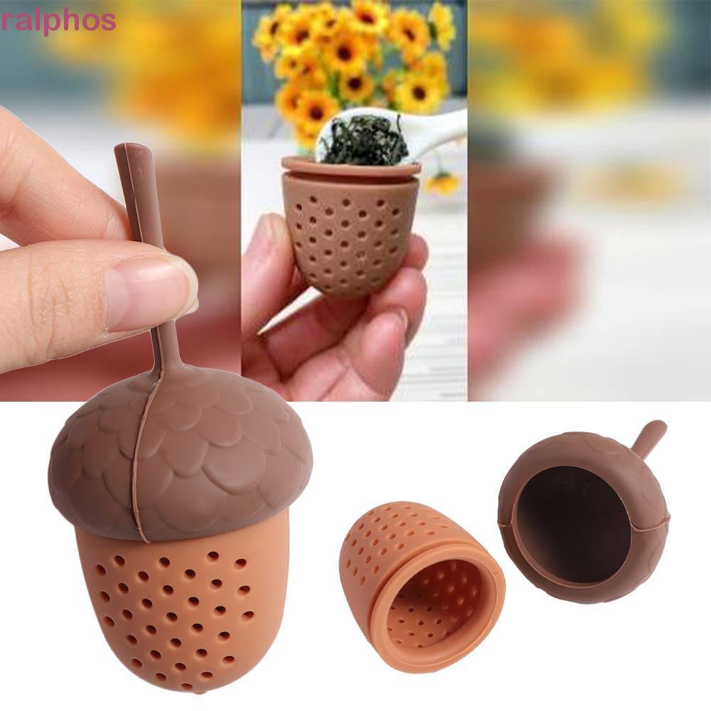 JYROS Acorn Tea Strainer, Silicone Spice Filter Oak Nut Tea Infuser, Creative Tea Maker Chịu Nhiệt Đ
