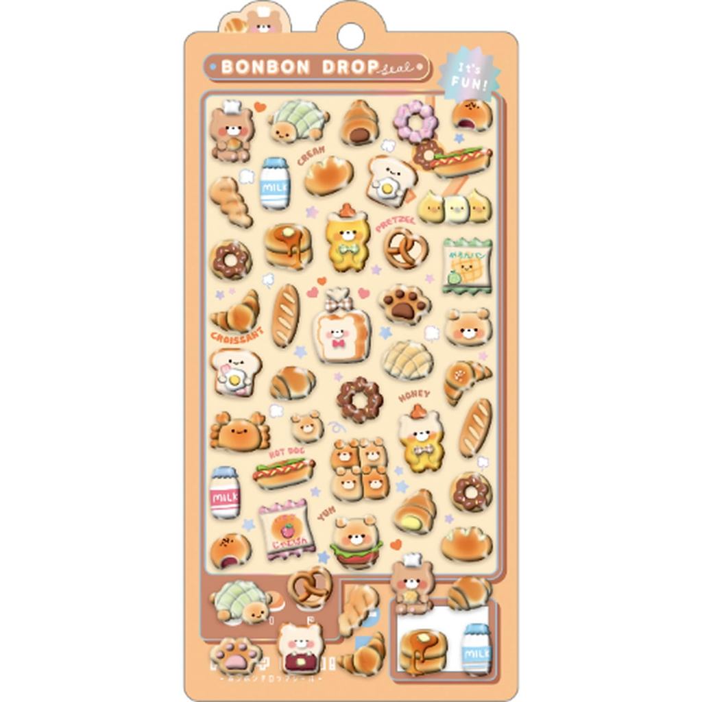 Q-Lia Bonbon Drop Stickers Hoka Hoka Bonbon 91052ㅤDirect From Japan
