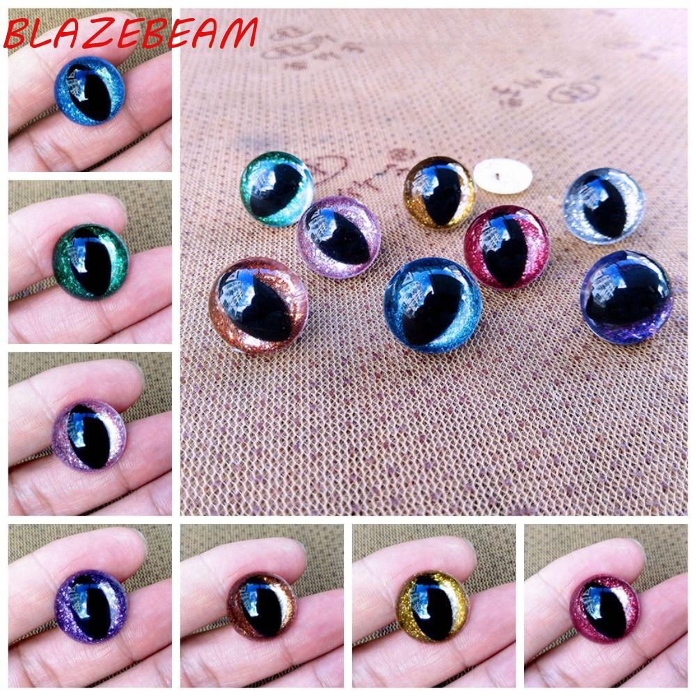 BLAZEBEAM Mắt An Toàn Cho Amigurumi, Mắt Thú Nhồi Bông 12 Mm Mắt An Toàn Cho Móc, Phụ Kiện Đồ Chơi B