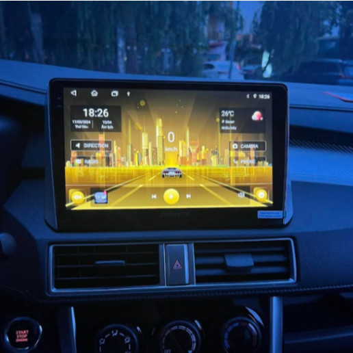 Màn Hình Zestech Z18 liền camera 360 tặng kèm áp suất lốp