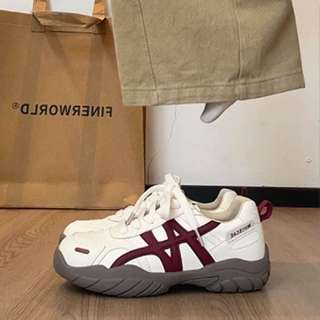 [Hàng Chuẩn Goodman] Giày Sneaker Nữ Đế Cao 5cm Thời Trang Cá Tính, Giày Thể Thao Nữ Độn Đế Tôn Dáng Đi Học Đi Chơi