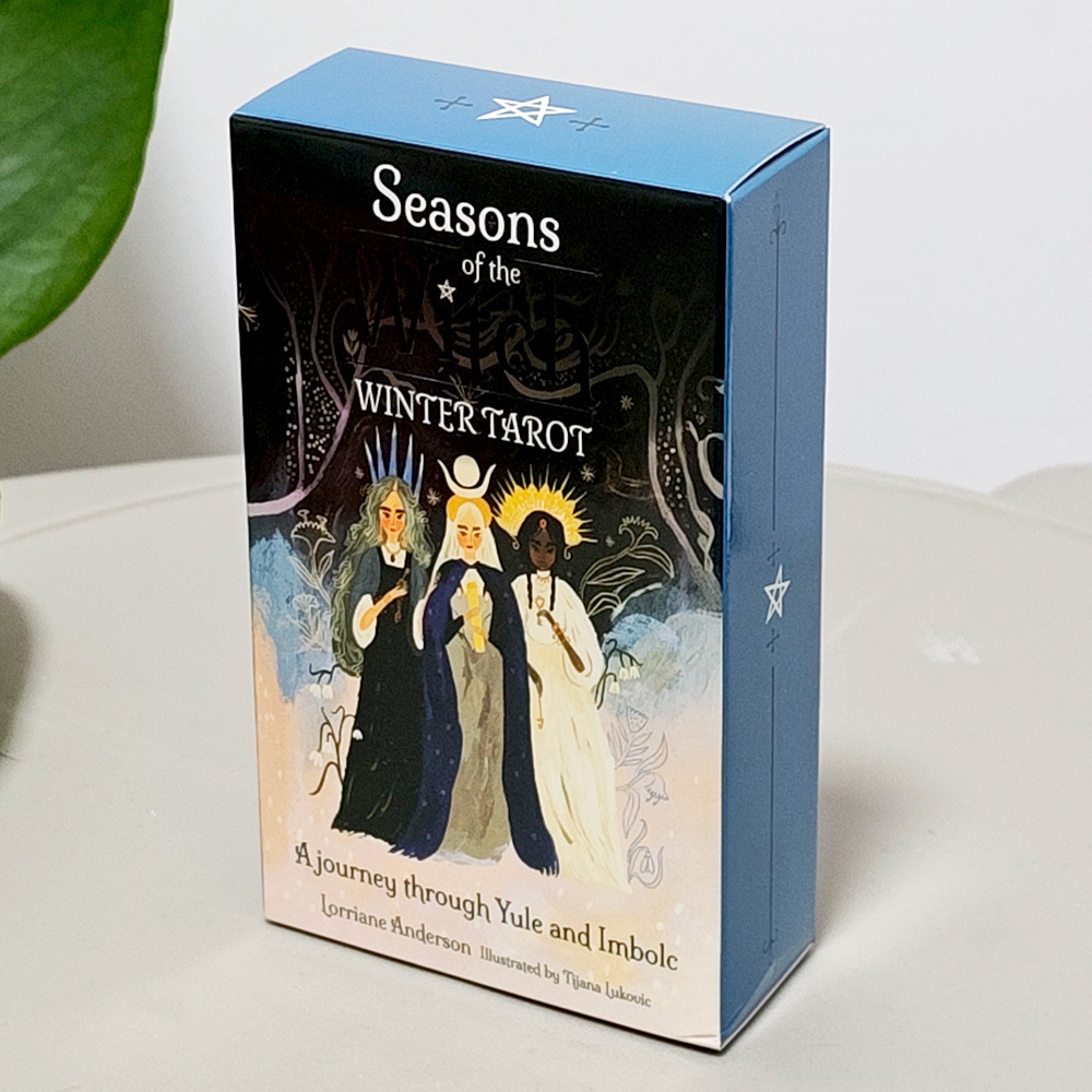 Seasons of The Witch: Winter Tarot - Bộ bài 78 lá dành cho Yule & Imbolc - Công cụ bói toán nghệ thu