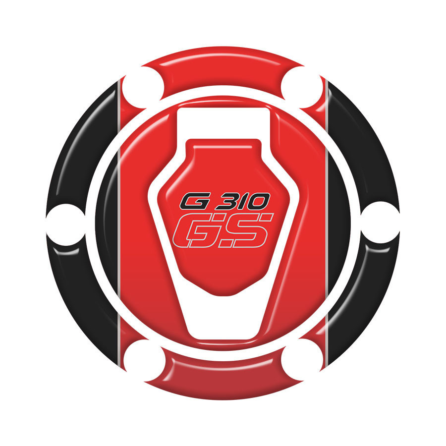 Thích Hợp Cho Xe Máy BMW / GS310 Bình Nhiên Liệu Trắng Hổ Dầu Miếng Dán Bao Miếng Dán Xương Cá Miếng