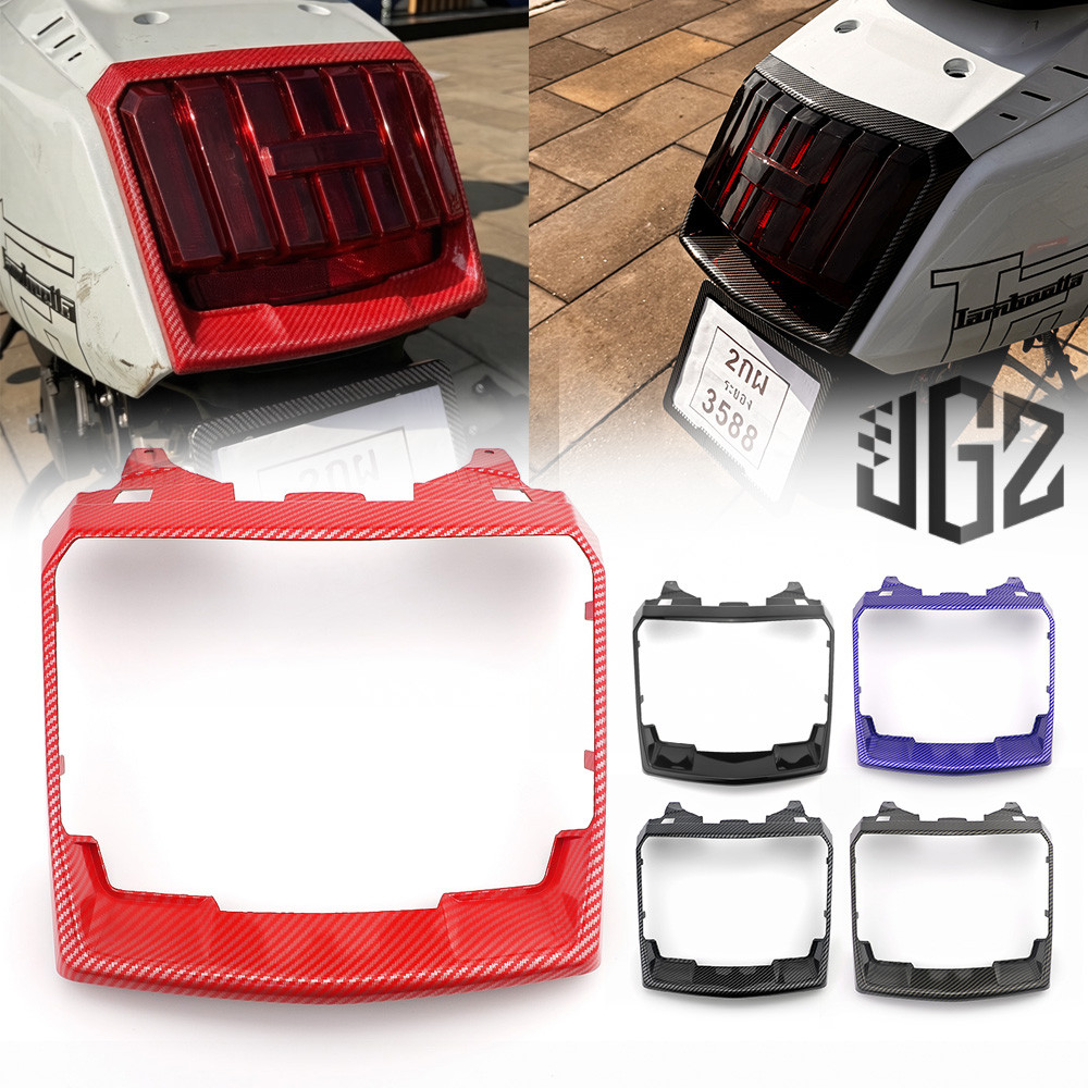Vỏ Đèn Hậu Cho Lambretta X125 X300 X200 Danh Sách Đèn Đuôi Khung Viền Nắp