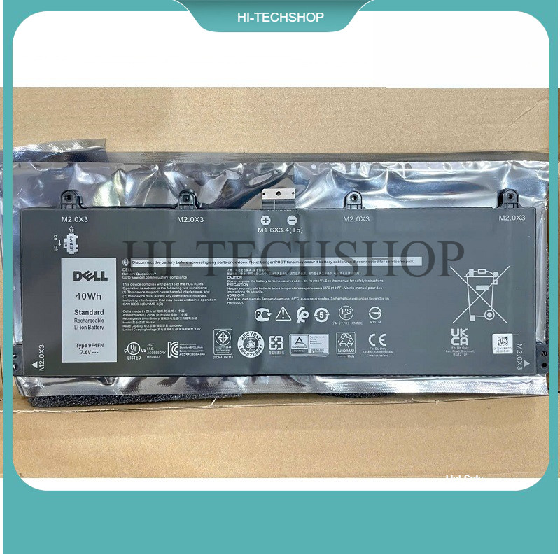 ⭐⭐[ZIN] Pin laptop Dell Latitude 7320 2in1 Detachable 2VKW9 9F4FN 40Wh