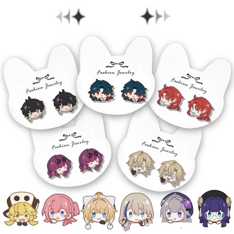 Honkai: Các nhân vật - Đường ray sao, Kafka, Caelus, Đom đóm, Aventurine