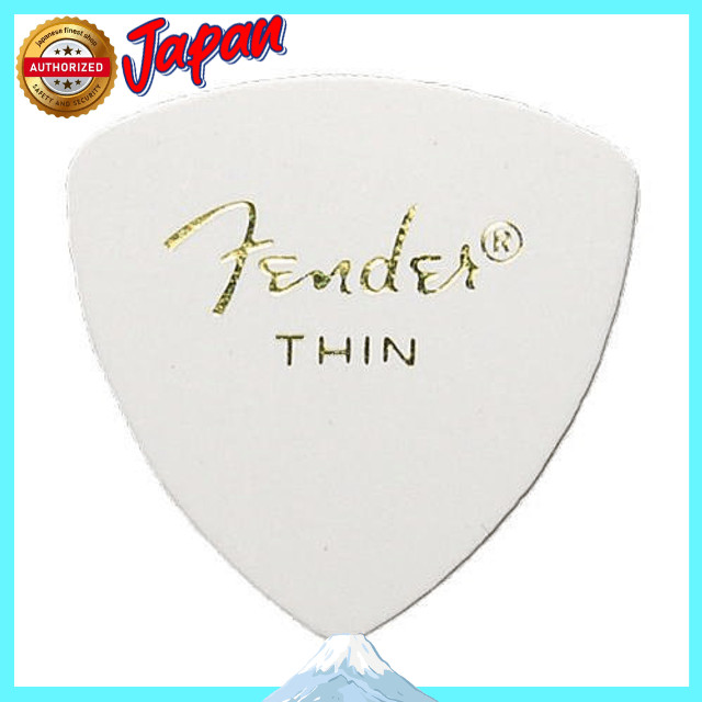 Fender pick ×10 chiếc hình tam giác THIN-WHT