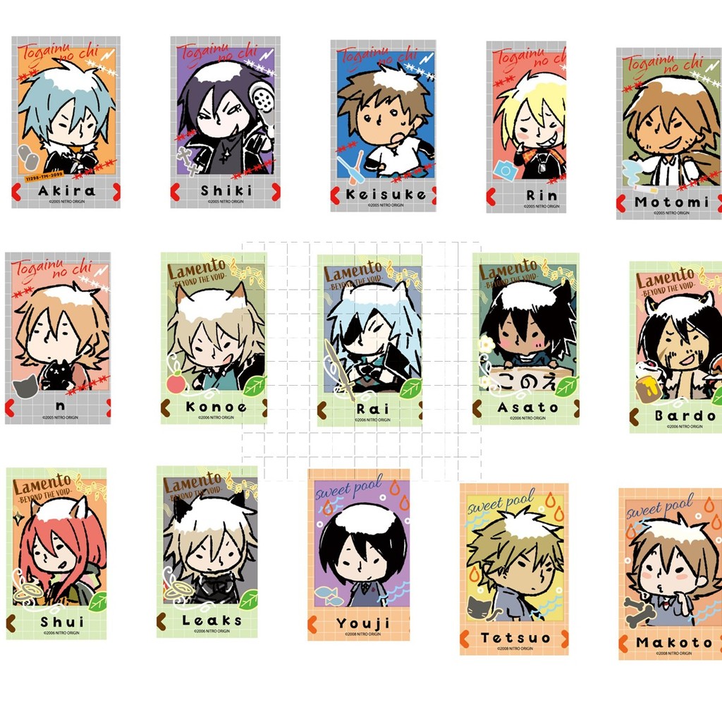 Trò Chơi DRAMAtical Giết Người Acrylic Đứng Búp Bê Anime Akira Shiki Keisuke Konoe Móc Khóa Cosplay 