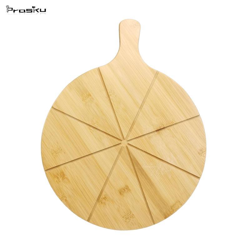Pizza Thớt Dụng Cụ Nướng Bánh Trang Trí Có Tay Cầm Khay Pizza Phô Mai Phục Vụ Đĩa Phục Vụ Cho Phô Ma