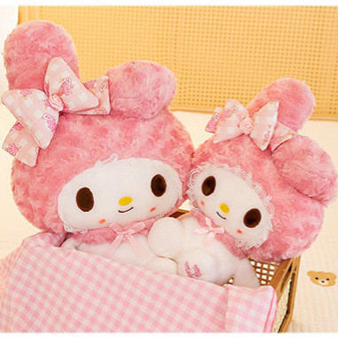 My Melody Sang Trọng Đồ Chơi Dễ Thương Nữ Tính Màu Hồng Hoạt Hình Hoa Hồng My Melody Doll Đồ Chơi Sa