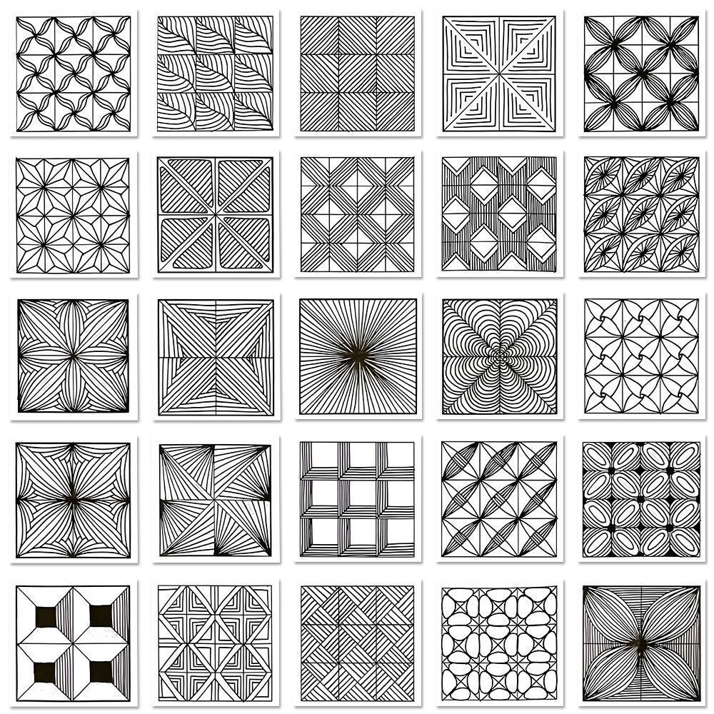 New Product#200Beginner's Guide to Drawing Line Control and Pen Practice for Art Students, Basic Tec