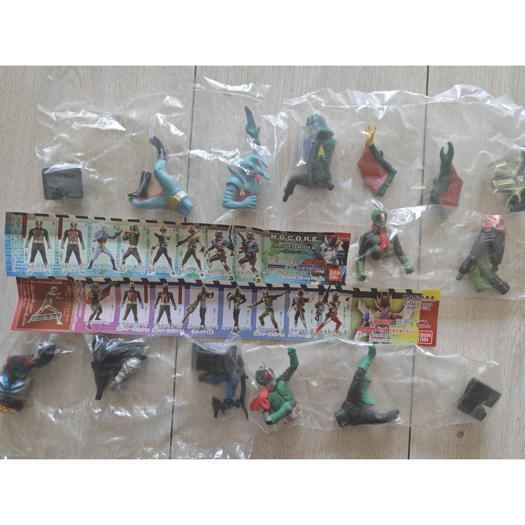 Hơn 100 Viên Đồ Chơi Hàng Cũ Kamen Rider Doll HG Dragon Rider Thẻ Sửa Chữa V3 Den-O No. 1 5P5J