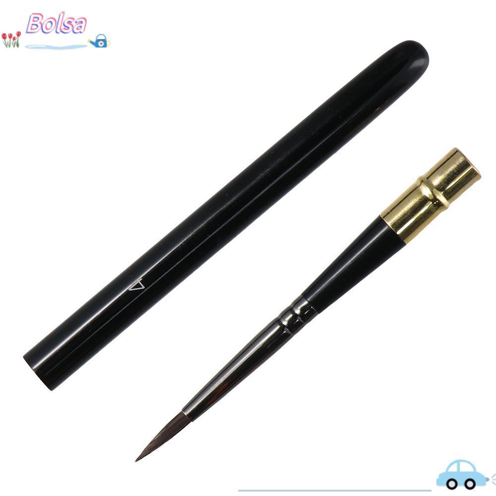 BOLSA Pocket Paint Brush Gouache Ink Hair Round Artist Paint Brush Brush Brush