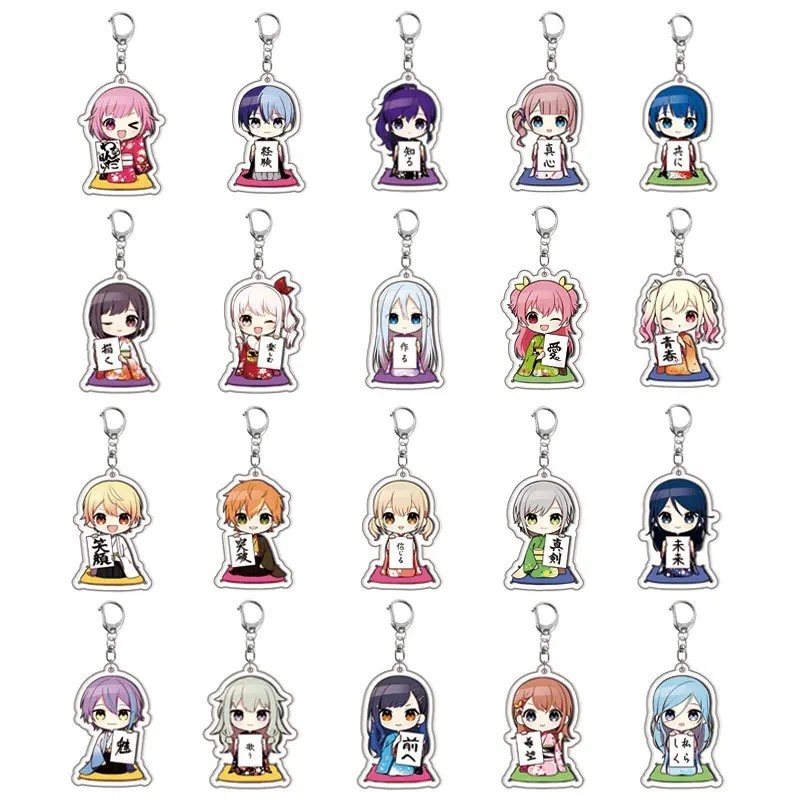 Móc khóa Project Sekai Colorful Stage Proseka anime mica acrylic Hoshino Ichika Momoi Airi Kamishiro