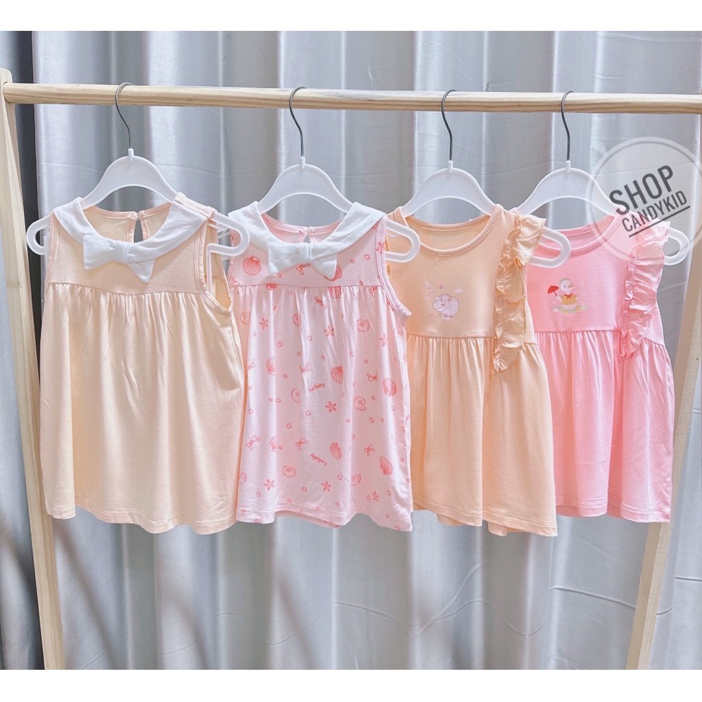 [Lullaby] Váy cho bé vải peptit cực xinh