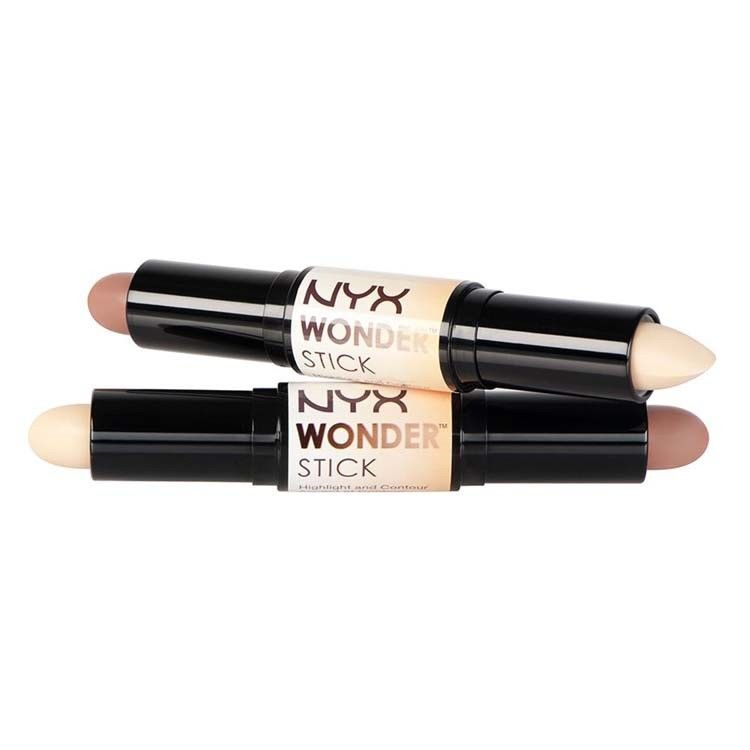 American NYX Highlight Brightening Shadow Double-Headed Contouring Stick EM Small Face Chăm sóc da b