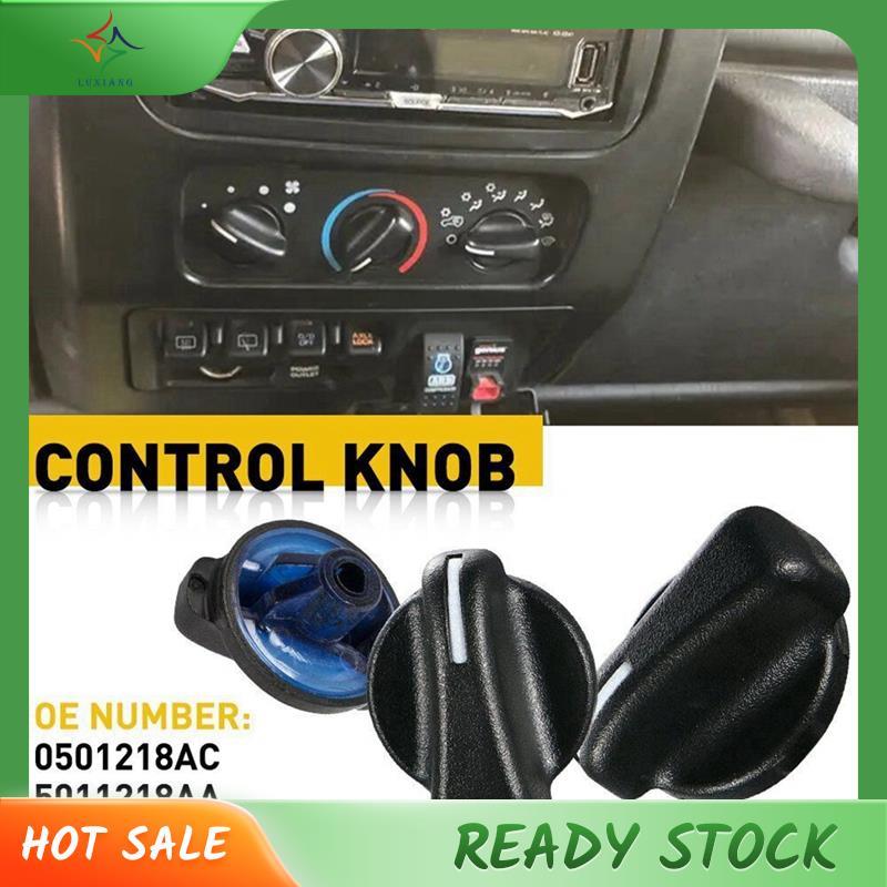 [luxiang.vn] 3 Chiếc Công Tắc Điều Khiển Khí Hậu Ô Tô Núm Quay Số Cho 1999-2005 05011218AC 1EJ51BD1A