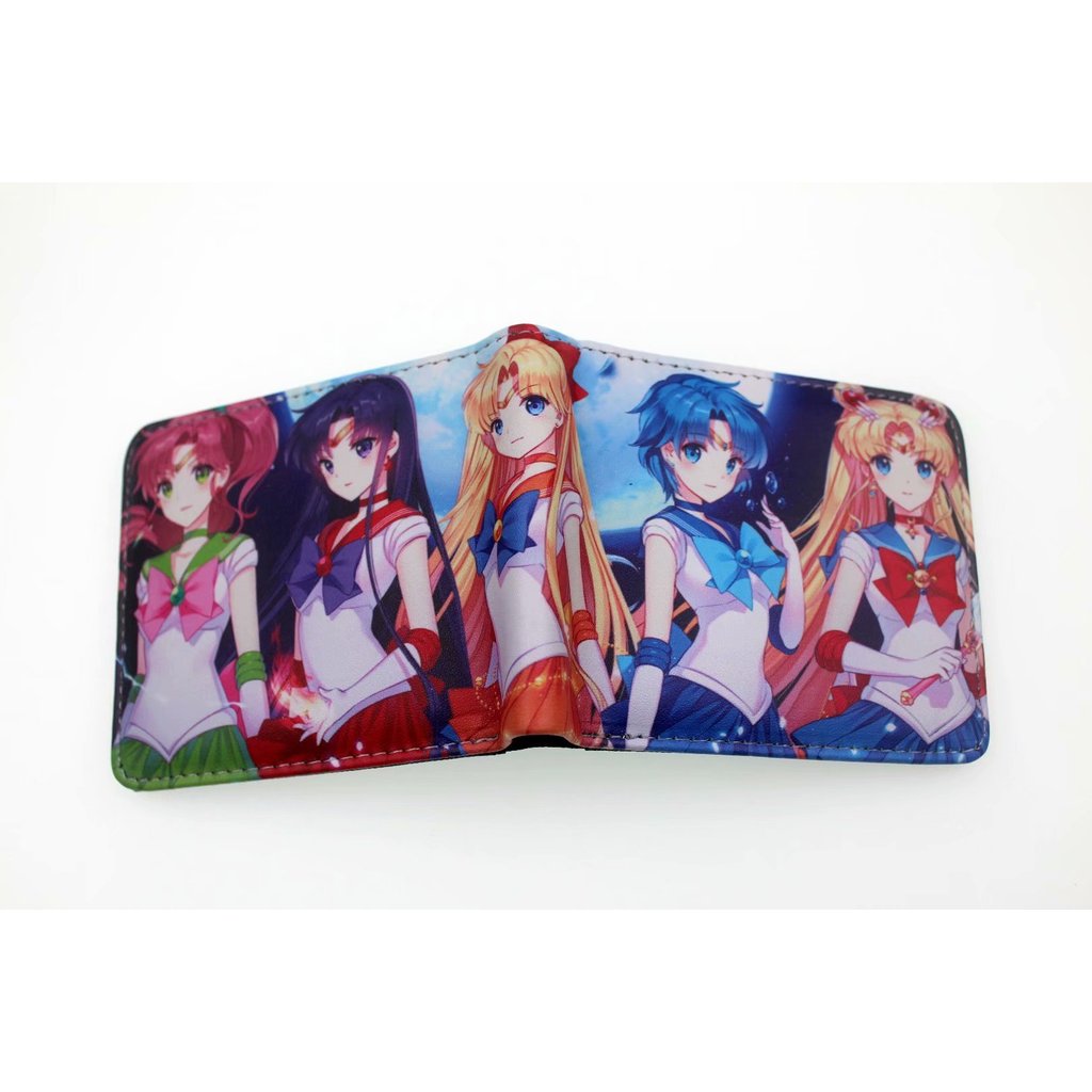 Ví PU Anime Ví Cô Gái Xinh Đẹp Moon Hare Ví WOTZ