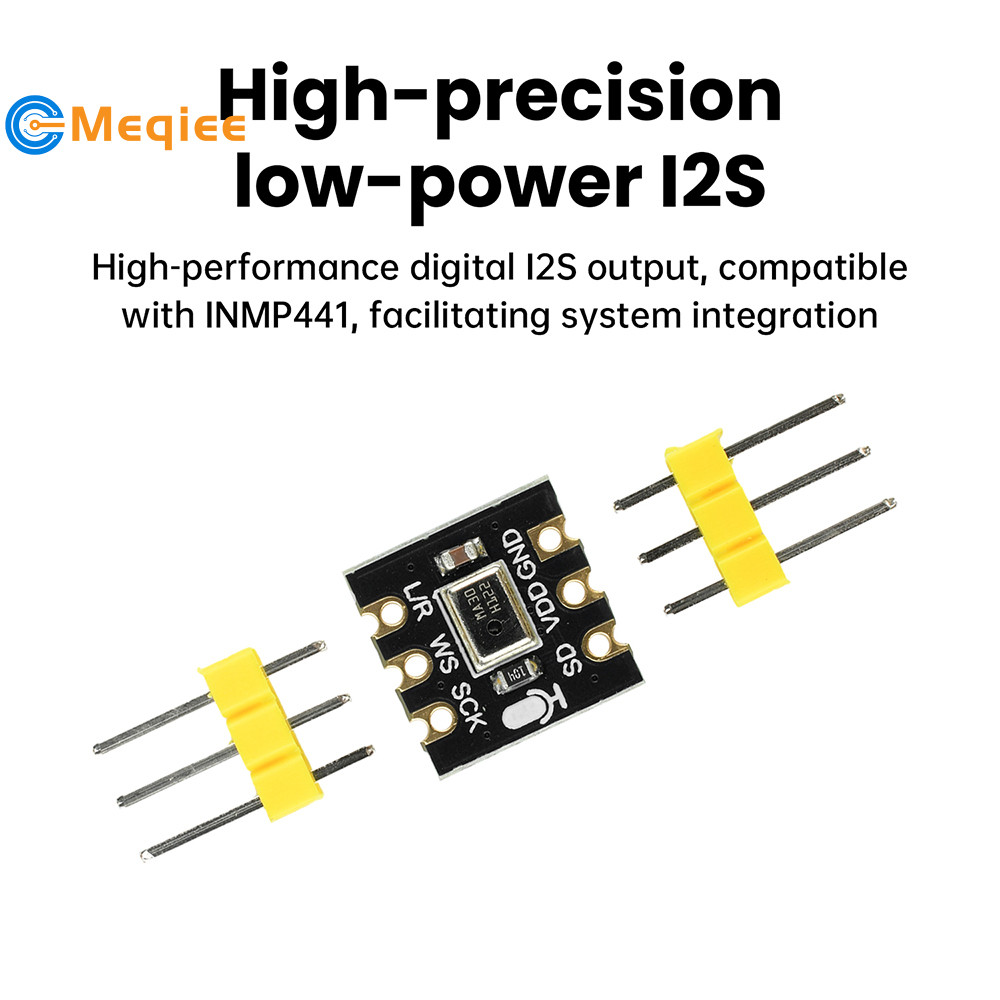 Mô-đun micrô đa hướng MS4030 MEMS Công suất thấp chính xác cao I2S hỗ trợ ESP32