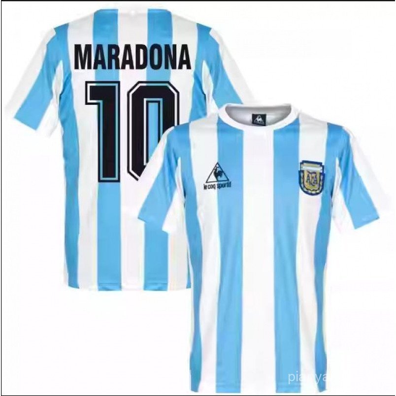 Áo Bóng Đá Retro 1986 Argentina - Phong Cách Cổ Điển Maradona
