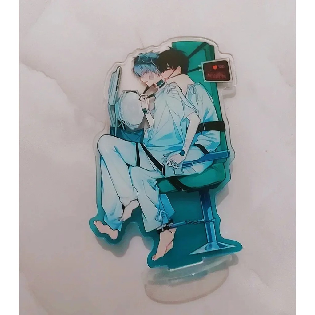 Standee Alien Stage mô hình mica Ivan Till Hospital Series trang trí bàn học decor quà tặng fan anim