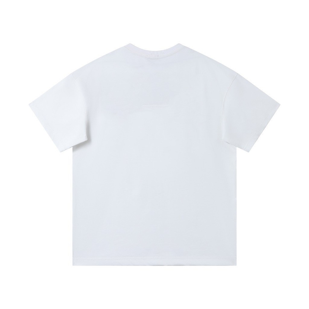 EBUS welldone TRACK Niche summer pure cotton loose-fitting men's couple's short-sleeve shirt T Shirt