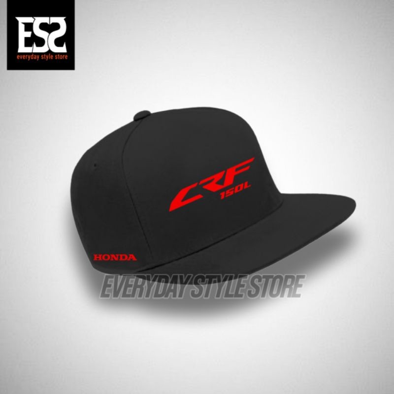Hàng sẵn có Mũ Snapback nam HONDA Phụ kiện thời trang Mũ xe đua Hip Hop Honda CRF 150L Có thể điều c
