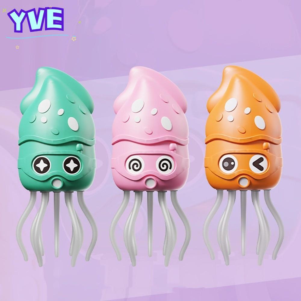 YVE Dancing Octopus Toy, Emit Light Jellyfish Coil Toy, Sáng Tạo Vui Nhộn Giảm Căng Thẳng Trang Trí 