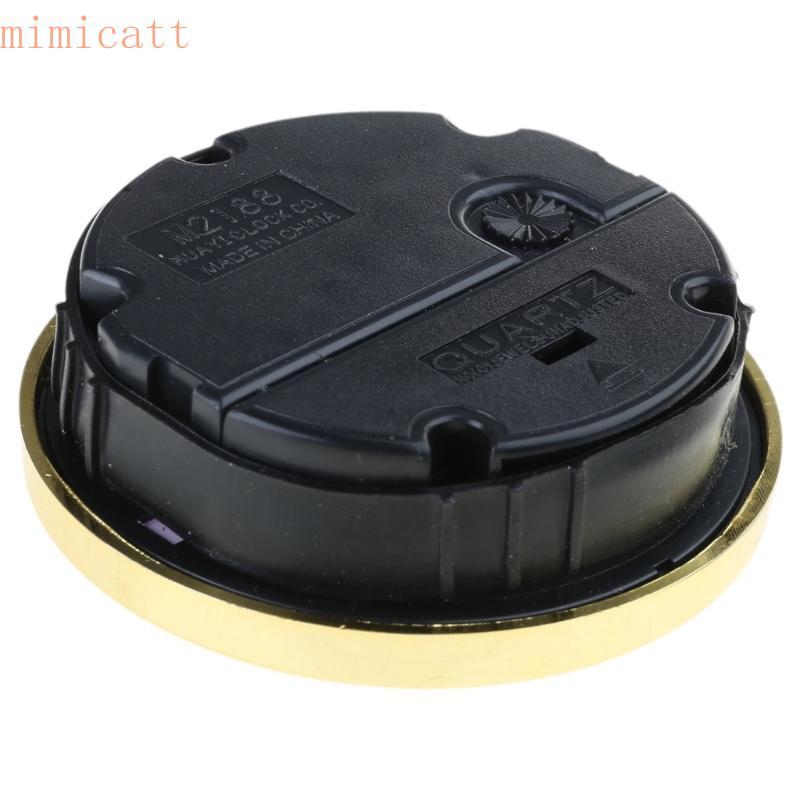 Mim 65mm Đồng Hồ Chèn Với La Mã Số Thạch Anh Phong Trào Vàng Viền La Mã Số Tròn Đồng Hồ DIY Phụ Kiện