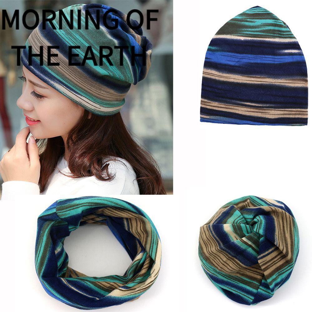 MORNING OF THE Casual Hedging cap Thời trang Giữ ấm Mũ Turban