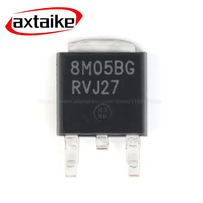 10 CÁI NCV78M05BDTRKG 8M05BG NCV78M05 78M05 TO-252 DPAK SMD 5V 500mA Điện áp dương Bộ điều chỉnh tuy