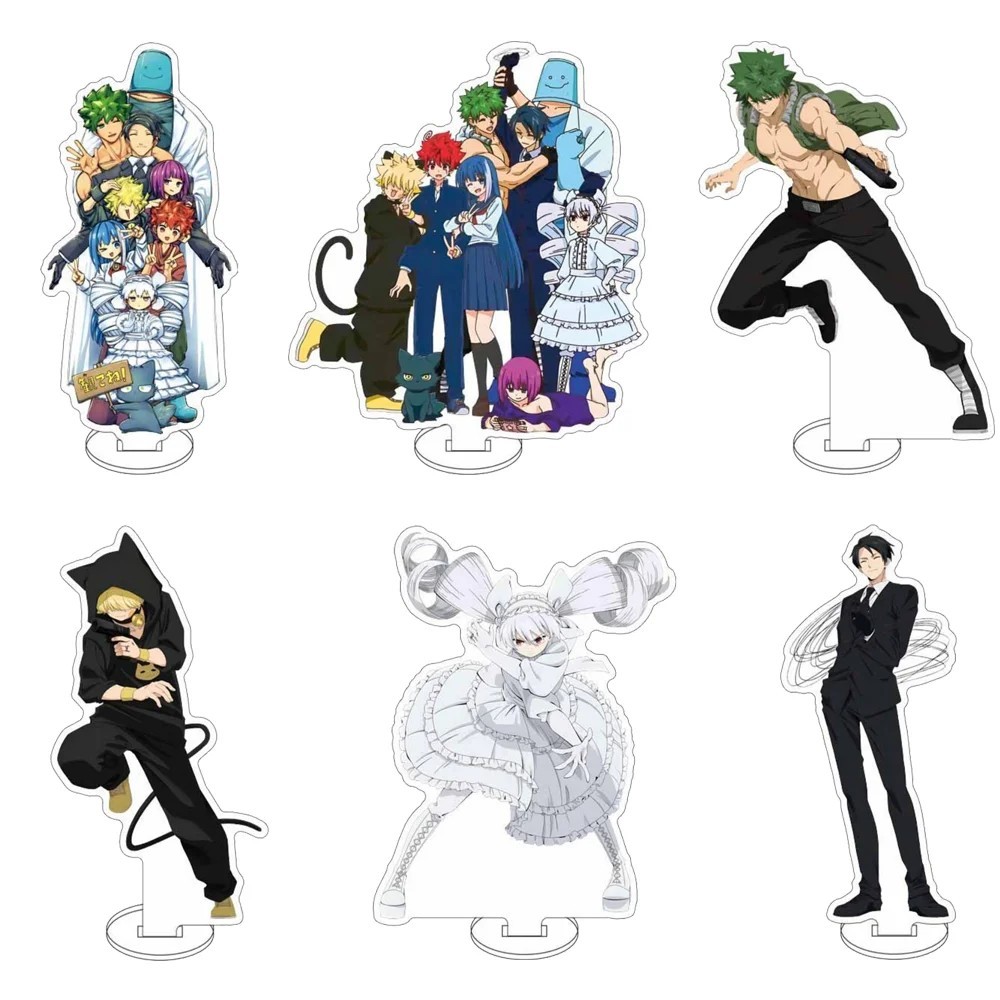 Standee Anime Mission Yozakura Family Mô Hình Gia Đình Yozakura Mica Trong Suốt Decor Trang Trí Bàn 