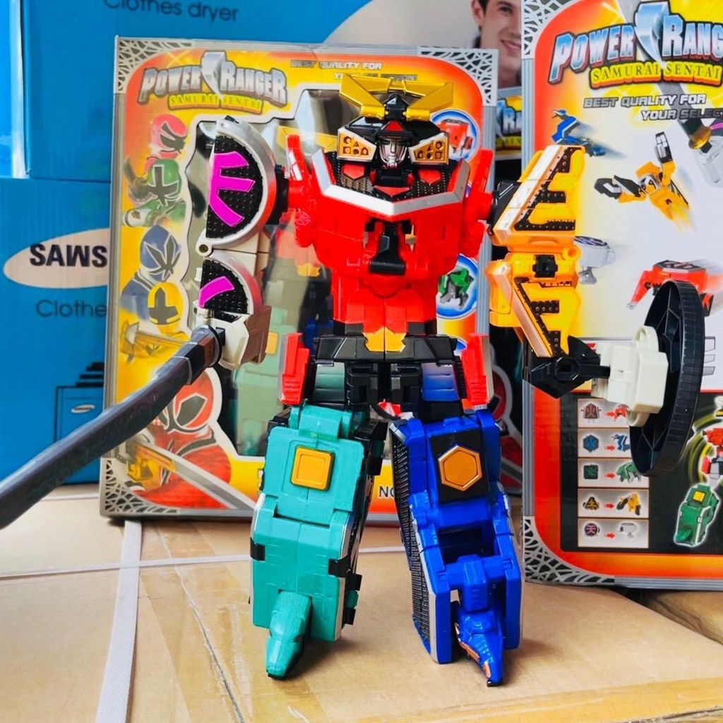 Đồ Chơi Hợp Thể Siêu Nhân Thần Kiếm ￼Robot Siêu Nhân Hải Tặc No.LD7748 Toy Mô Hình