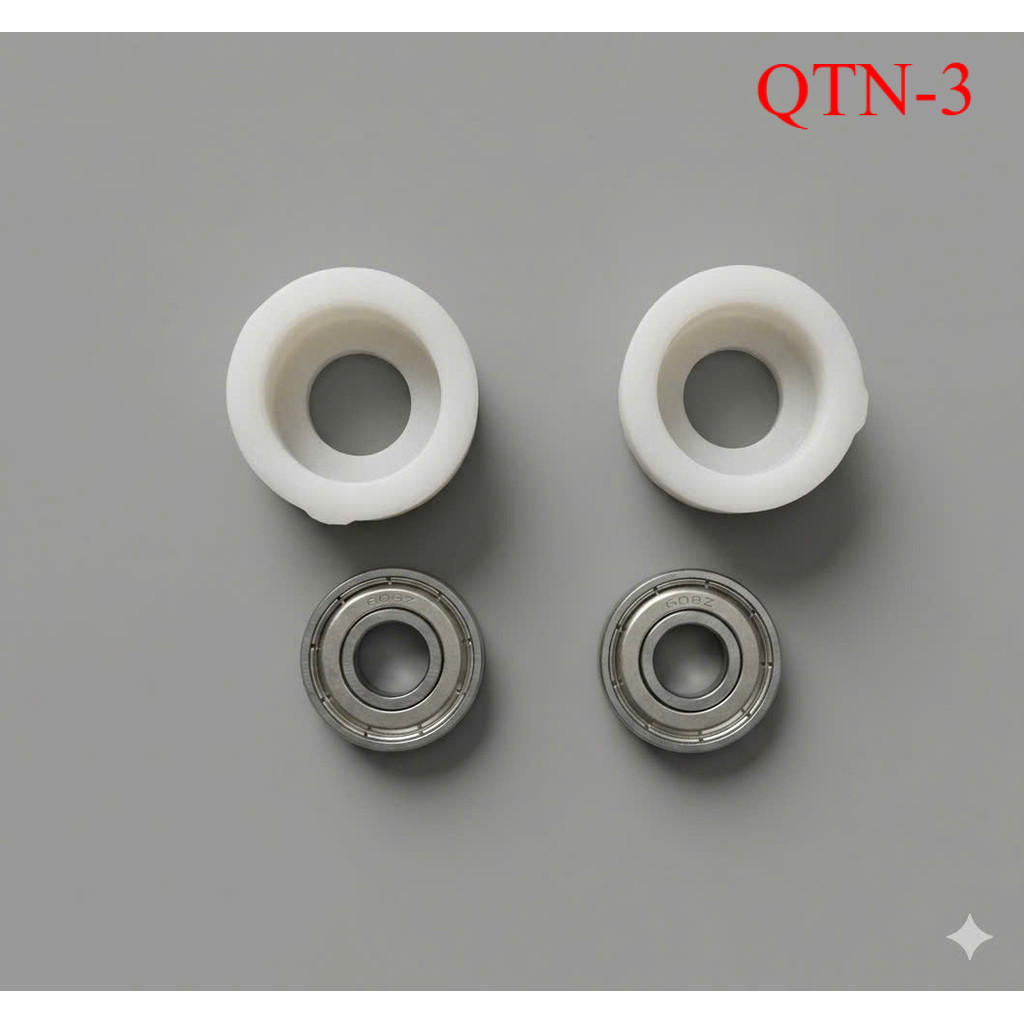 combo 2 vòng bi 608 và 2 sơ mi nhựa chịu nhiệt cao - mẫu đa năng