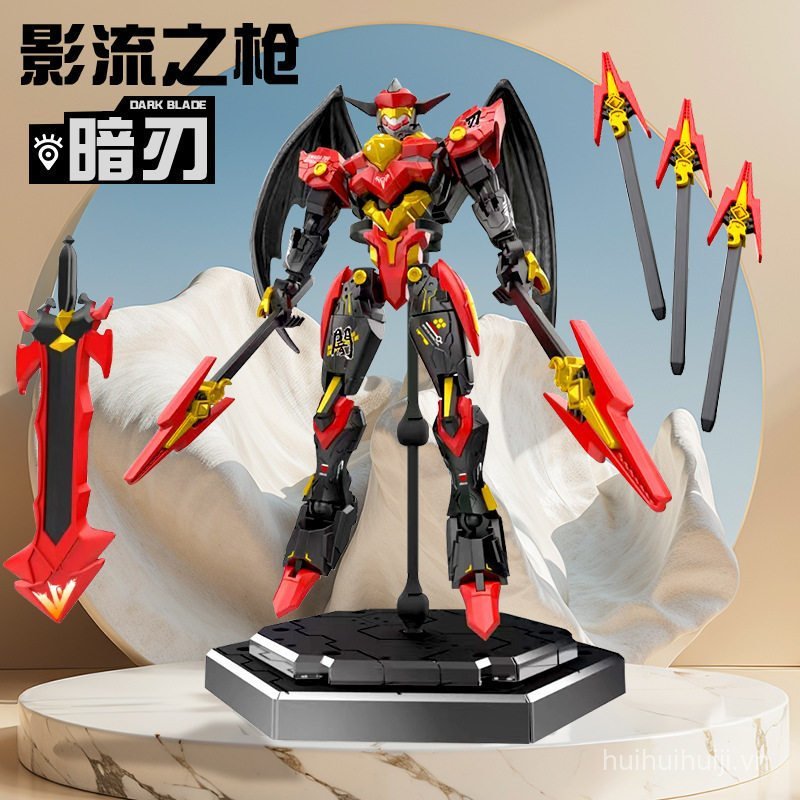 Sản phẩm mới Sword Demon Lắp Ráp Mô Hình Mecha Khối Xây Dựng Người Đa Năng Di Chuyển Hình dummy13 Qu