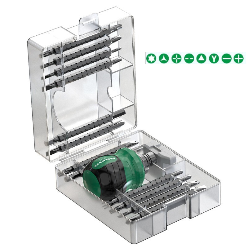 [MHJ] Bộ tuốc nơ vít hình đặc biệt Ratchet Kính thiên văn sử dụng kép từ tính mạnh mẽ cho thiết bị g