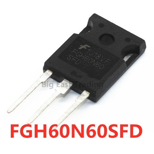 2 chiếc 5 chiếc FGH60N60 SFD TO247 FGH60N60SFD TO-247 60N60SFD 600V / 60A IGBT Transistor cho máy hà