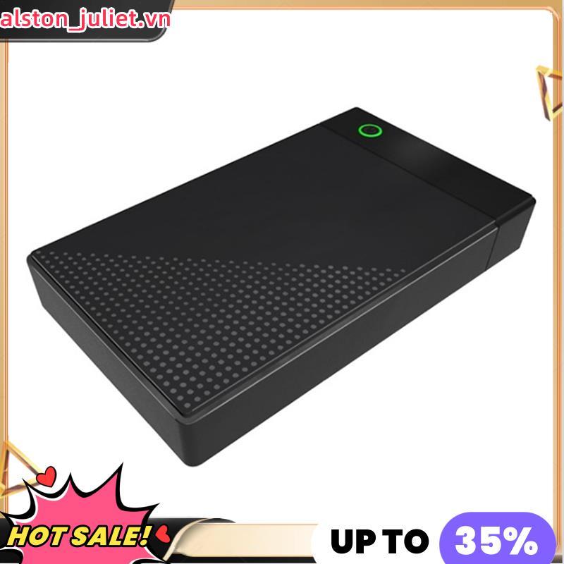 Ốp Lưng Ổ Cứng 3.5 Inch, Ốp Lưng USB 3.0 HDD Lên Đến 20TB Với Bộ Chuyển Đổi Nguồn UASP 12V 2A US CẮM