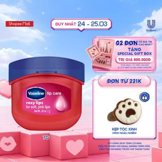 Sáp Dưỡng Môi Hồng Xinh Vaseline Lips Care Rosy Lips 7g