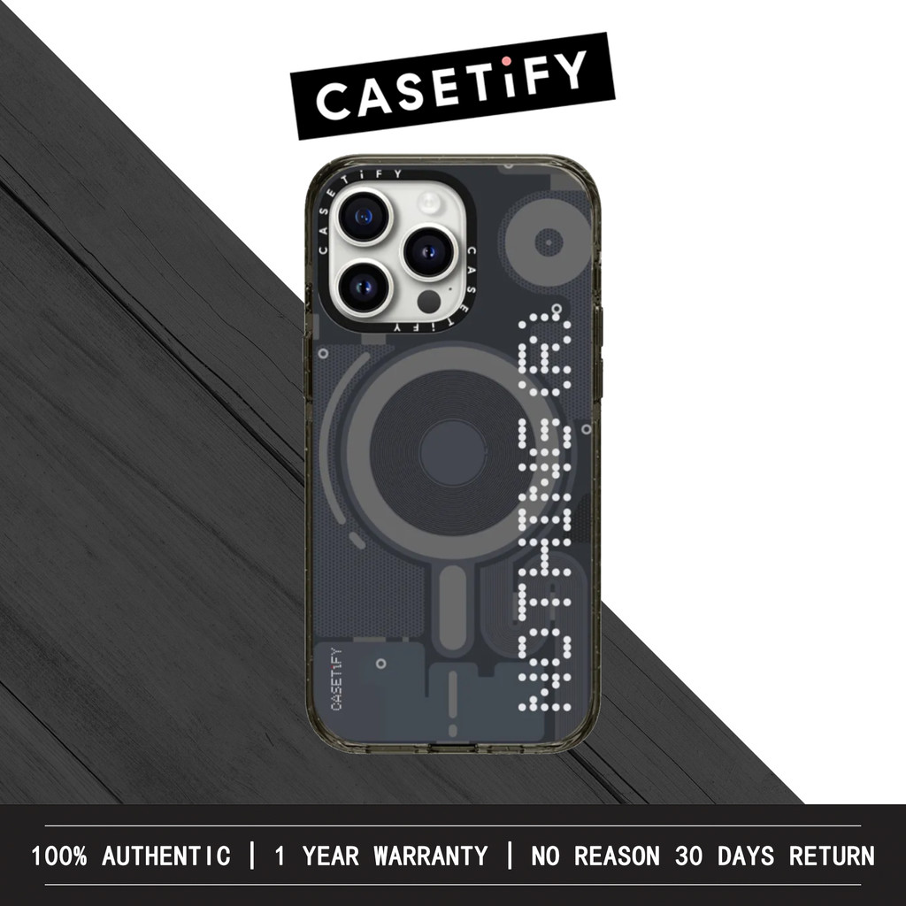 Ốp điện thoại CASETiFY x Nothing Series cho iPhone 16 / 15 / 14 / 13 / 12 Pro Max & iPhone 16 / 15 P