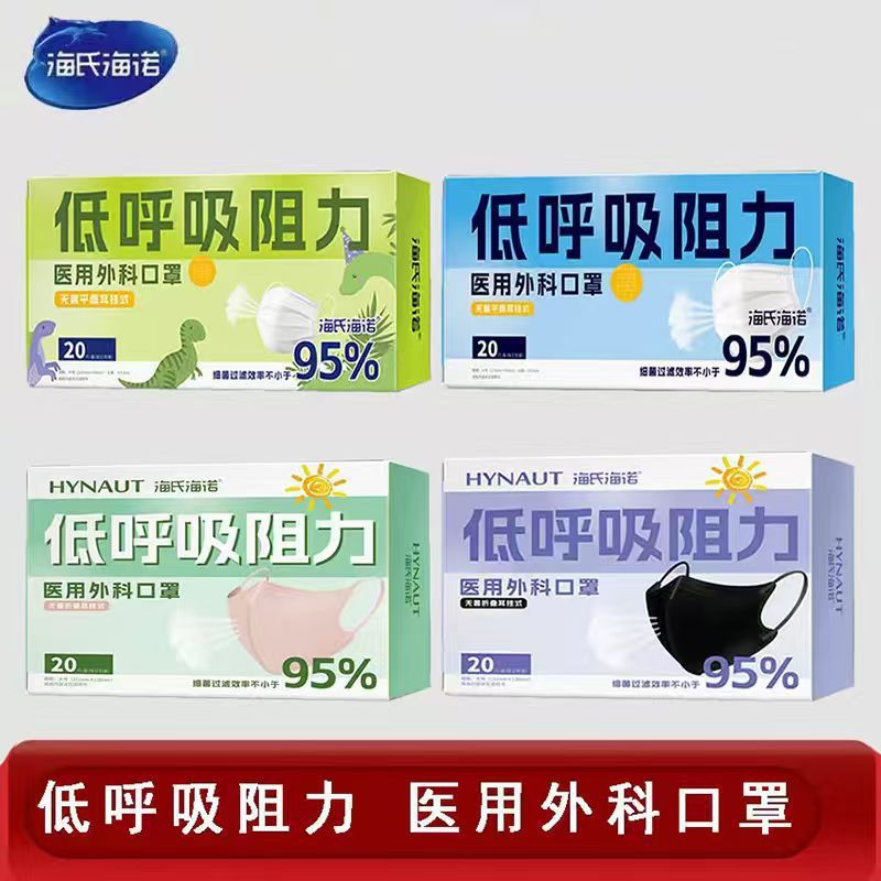 Chống thở Phẫu thuật Heino Vô trùng Dùng một lần Bao bì riêng lẻ Chống bụi [cxS]