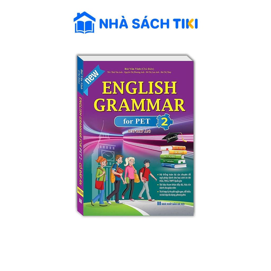 Sách English Grammar for PET 2 (Có đáp án)