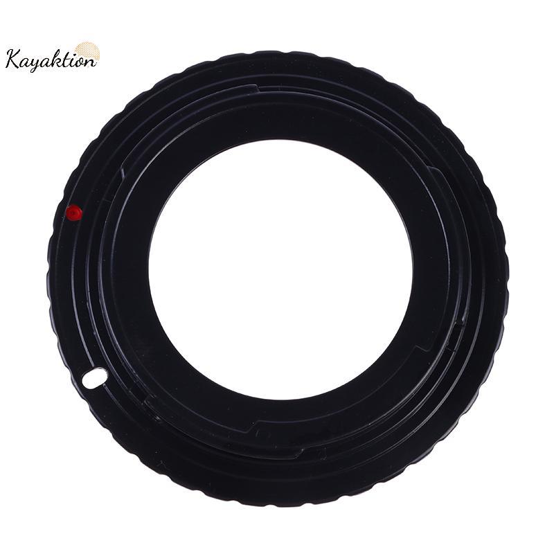 Kayaktion M42 Ống Kính Sang Canon EOS EF Adapter Vòng Có Thể Điều Chỉnh Ống Kính M42 Cho Thân Canon 