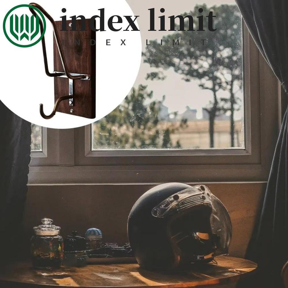  index limit Giá đỡ mũ bảo hiểm xe máy GIỚI HẠN INDEX, Đa chức năng có vít Giá treo tường, Lắp đặt d