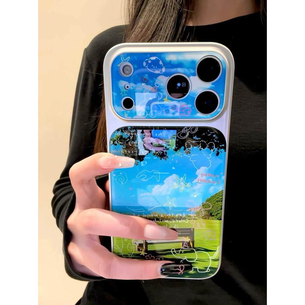 DSC279 Dành Cho iphone Chống Sốc Hàn Quốc Dễ Thương Ốp Lưng Điện Thoại 17PROMAX 17 16 ProMax / 15 Pr